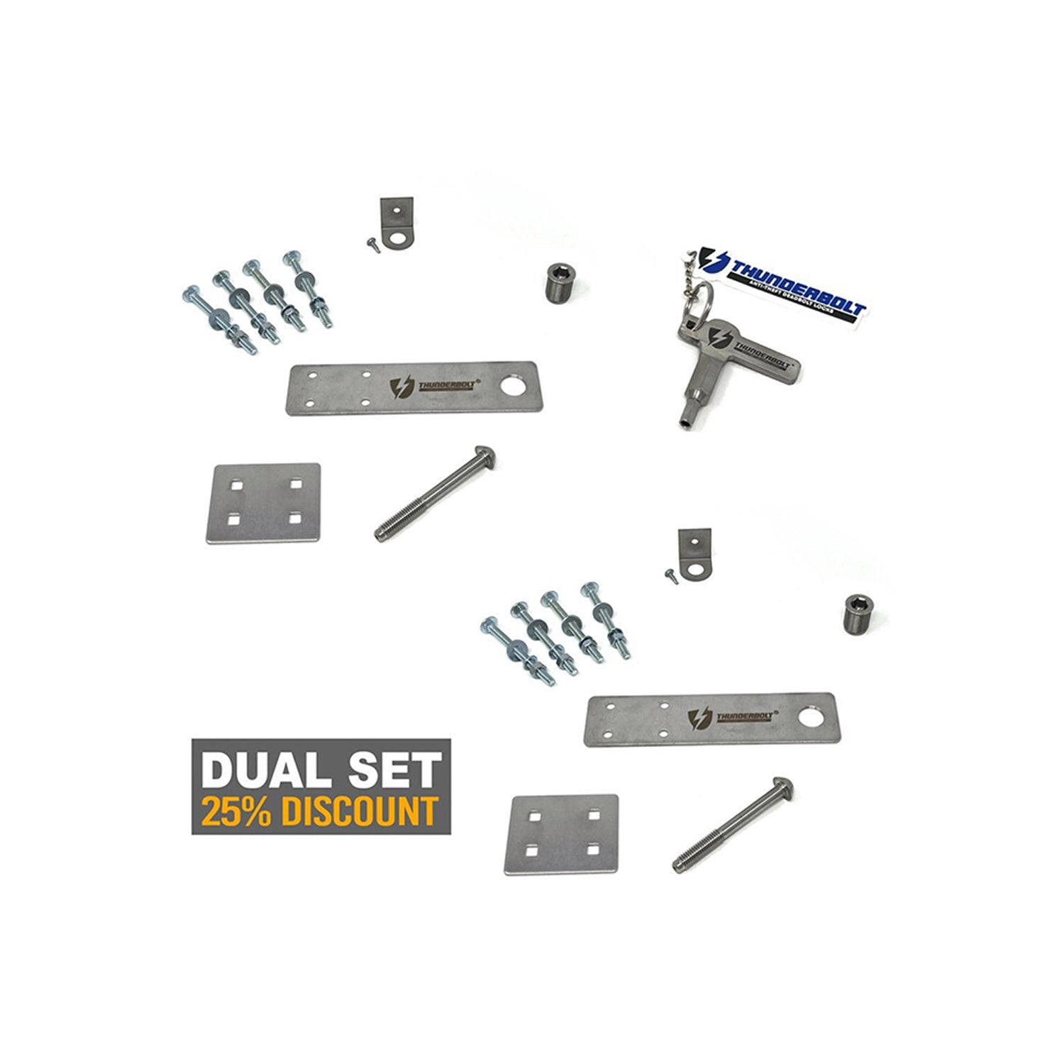 Lightning Bolt® Stationary Bracket Kit (Trailer Swing Door)