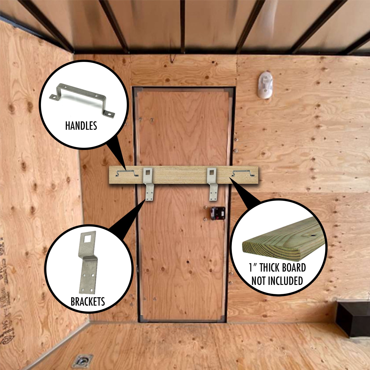 Barricade Bracket Set