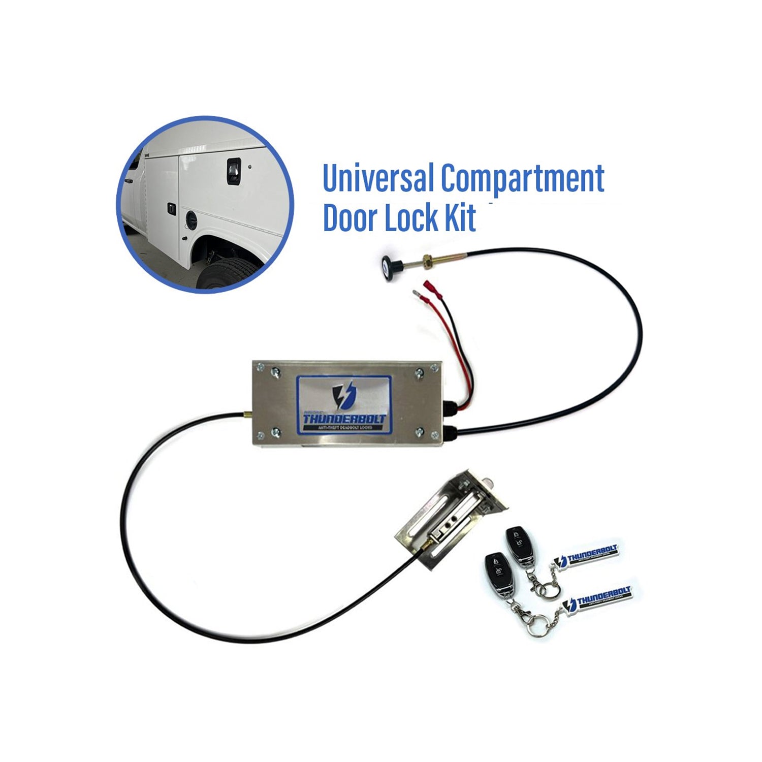 Universal Compartment Door Lock Kit - M2