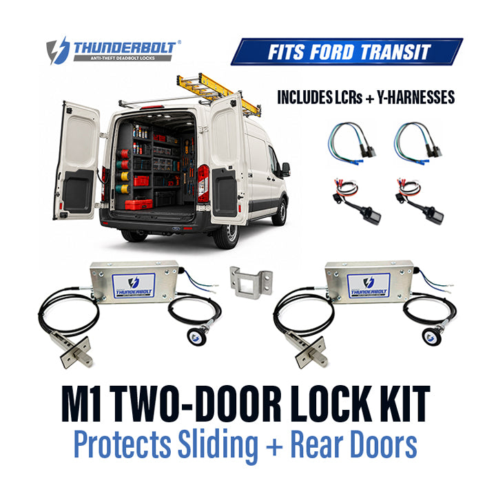 Kit de verrouillage pour fourgon Ford Transit 2 portes – M1