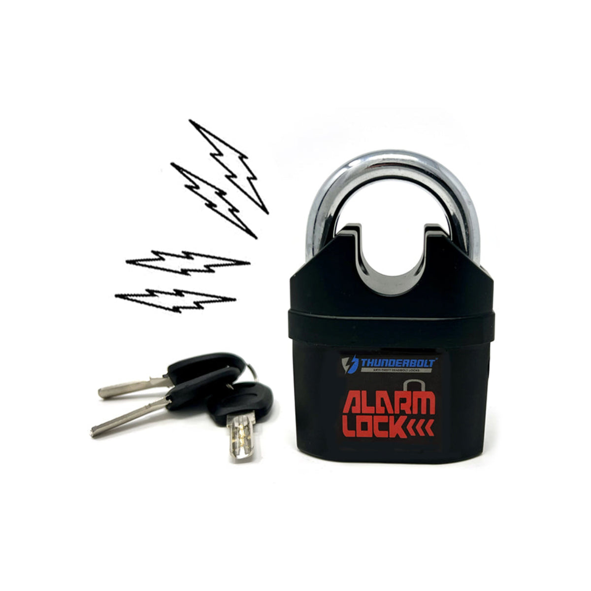 Alarm Padlock – Thunderbolt Locks