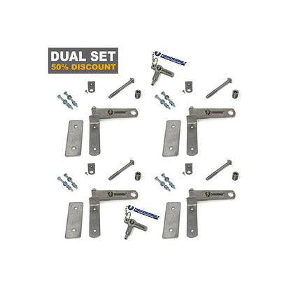 Lightning Bolt® - Rear Swing/Side Swing Door Set