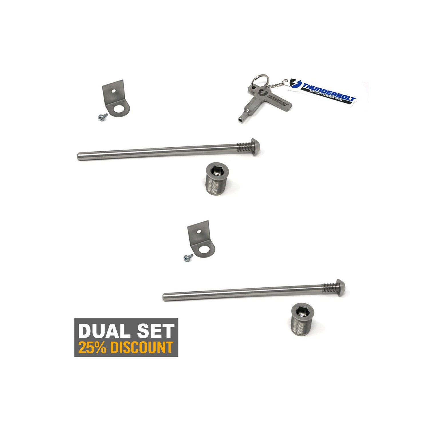 Lightning Bolt® Lock Pin - Trailer Ramp Door (Anchor in Wall)