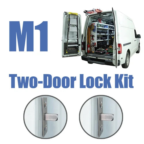 M1 Lock Kit for Work Vans (Side + Rear Cargo Doors)