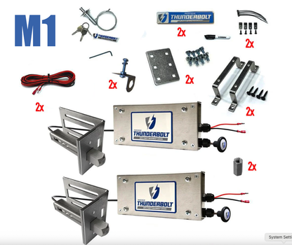 Utility Truck Shaft-Rod M1 Two-Lock Kit