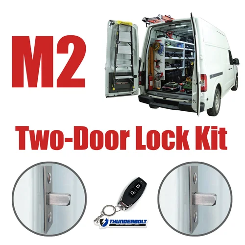 M2 Lock Kit for Work Vans (Side + Rear Cargo Doors)