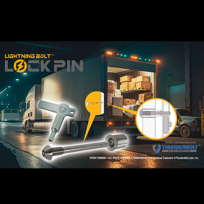 Lightning Bolt® Lock Pin Set for Box Trucks