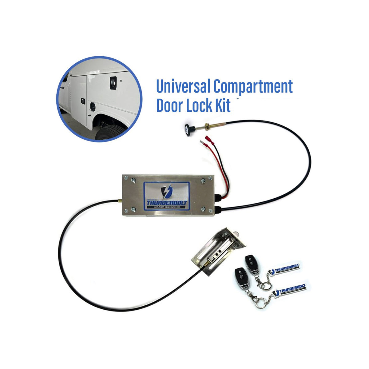 Universal Compartment Door Lock Kit - M2 – Thunderbolt Locks