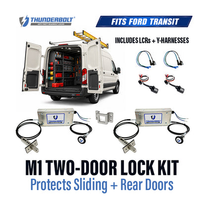 Kit de verrouillage pour fourgon Ford Transit 2 portes – M1