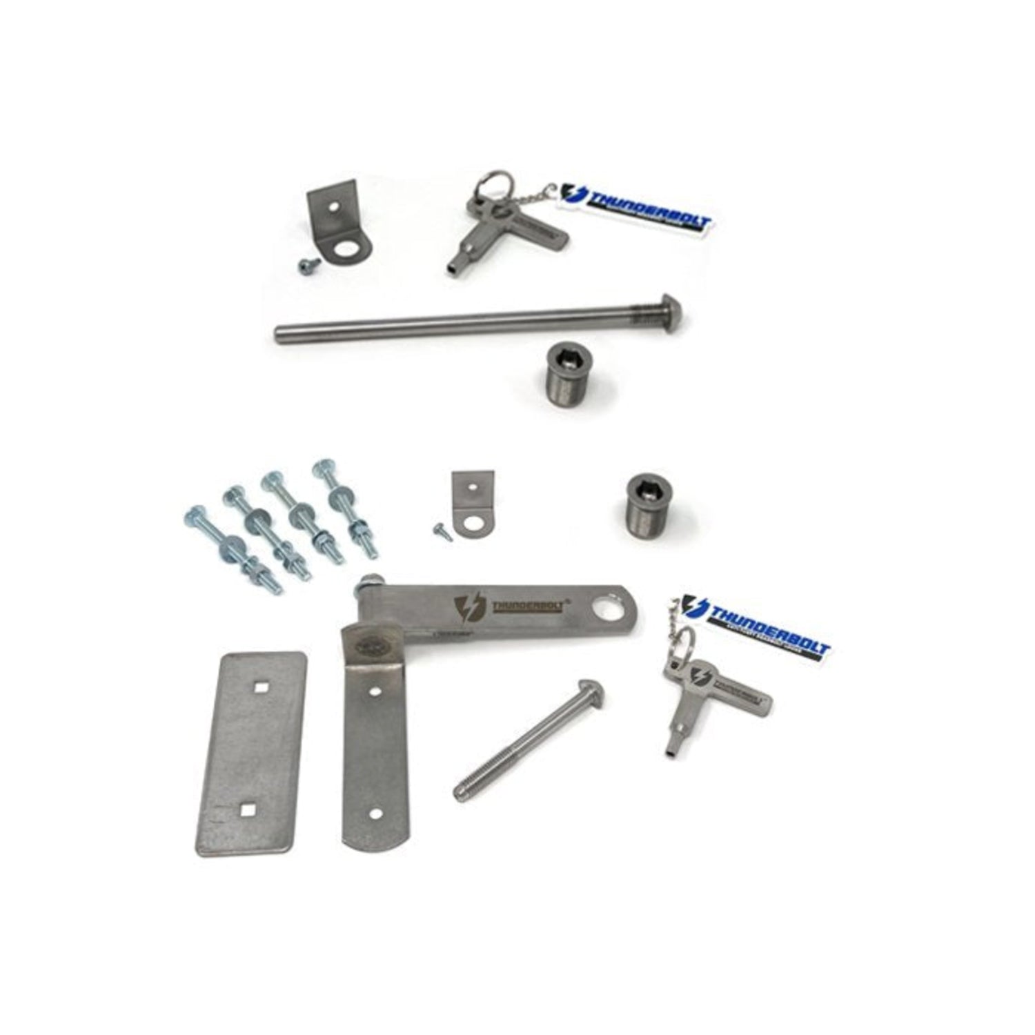 Lightning Bolt® Lock Pin - Rear Ramp/Side Swing Door Set