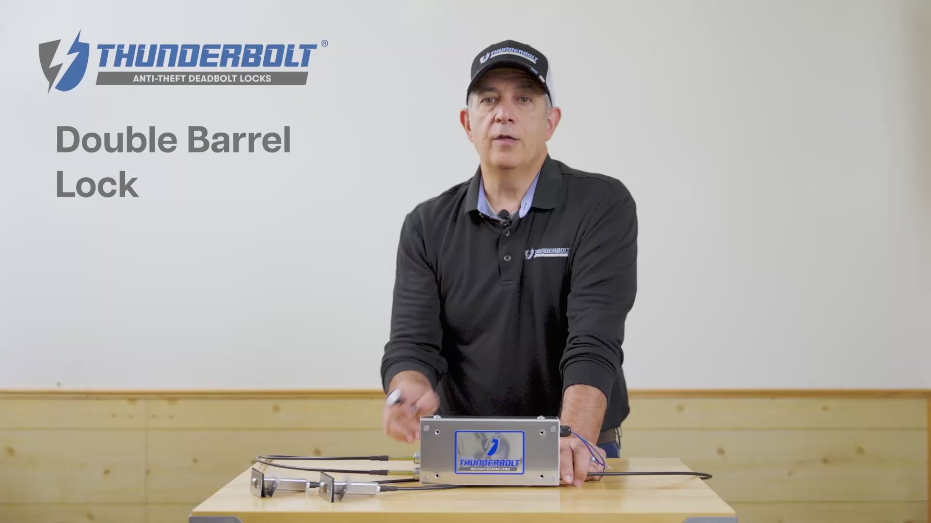 Serrure à pêne dormant à double canon M1