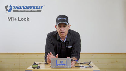 Serrure M1+ Van avec inhibiteur de verrouillage (télécommande d'origine)