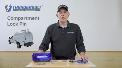 Jeu de goupilles de verrouillage de compartiment